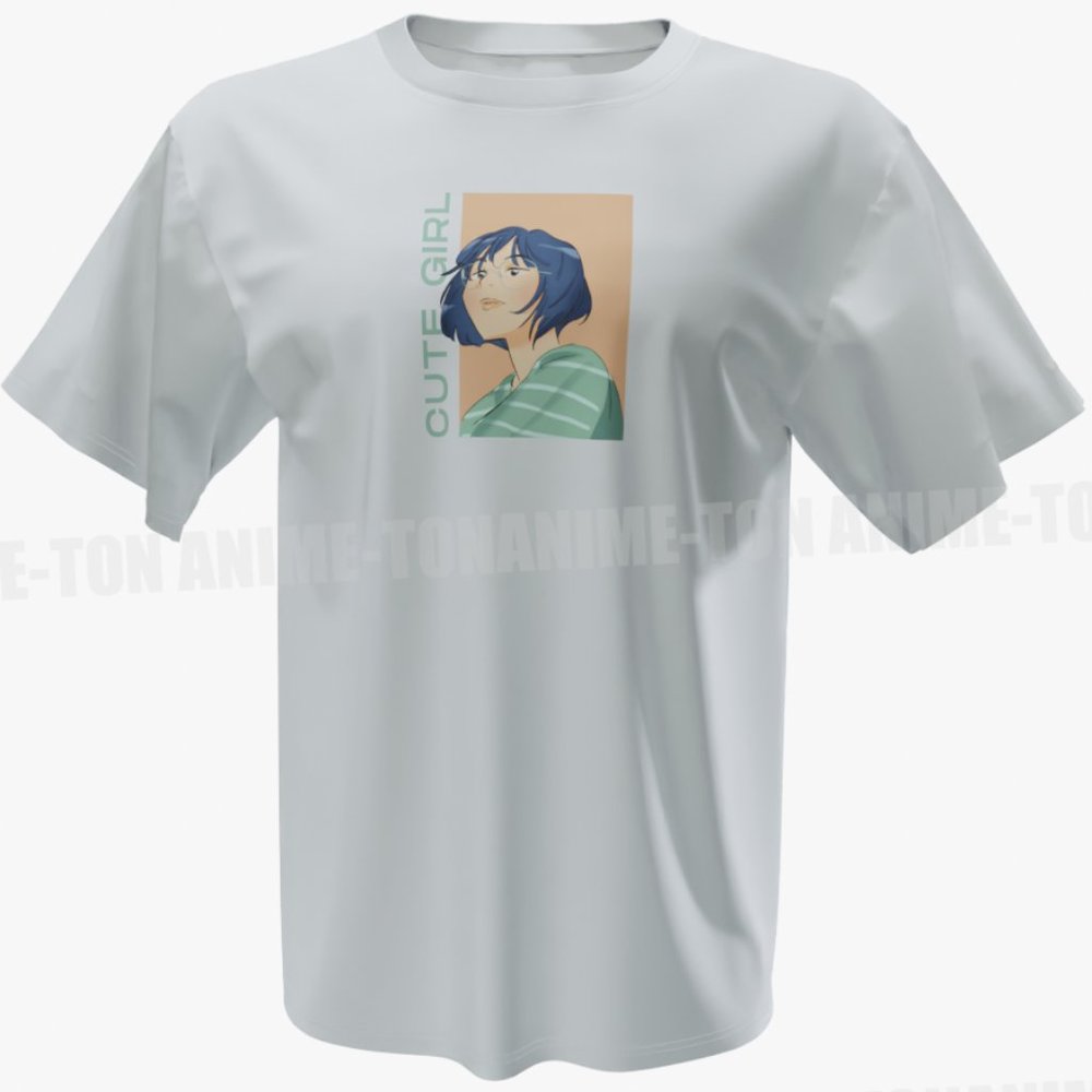 CUTE GIRL - ANIME - Tshirt